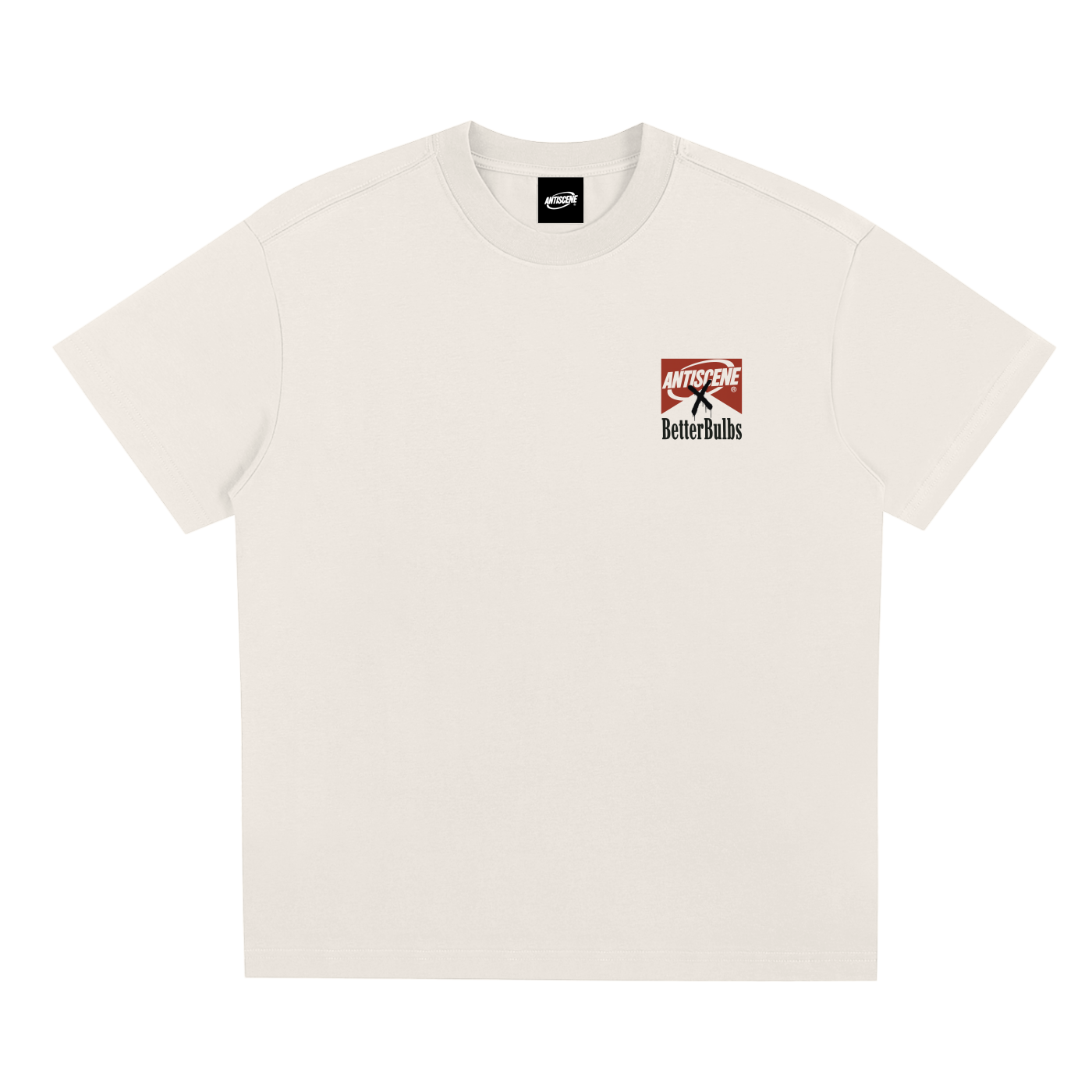 "BETTERBULBS x ANTISCENE" TEE.